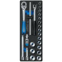Набор головок King Tony 3/8" 23 предмета (9-3523MRV10)