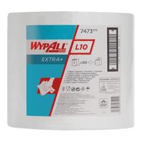 Бумага протирочная в рулоне Kimberly-Clark WypAll L10 Extra+ 7473 1000  листов 23.5x38 см белая 1-слойная