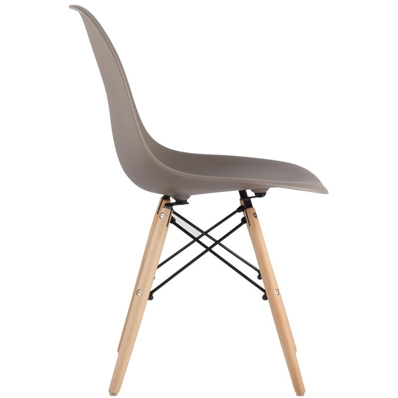 Стул eames темно серый