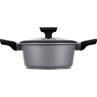 Кастрюля Regent inox Linea Moderno 2.3 л литой алюминий с крышкой