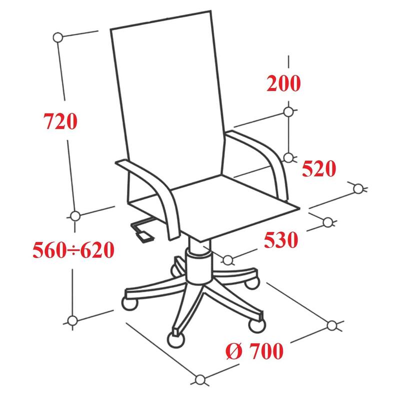 Кресло для руководителя easy chair 641