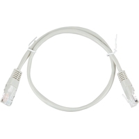 Патч-корд витая пара BigTech OPCC001 UTP CCA cat 5e 0.5 м