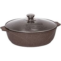 Жаровня Мечта Гранит Brown диаметр 26 см 3 л алюминий (33806)