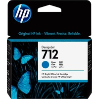 Картридж струйный HP 712 3ED67A голубой оригинальный