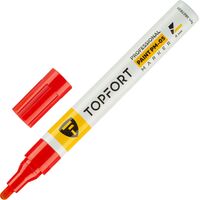 Маркер промышленный лаковый TOPFORT ZP1501 красный 4 мм (1827838)