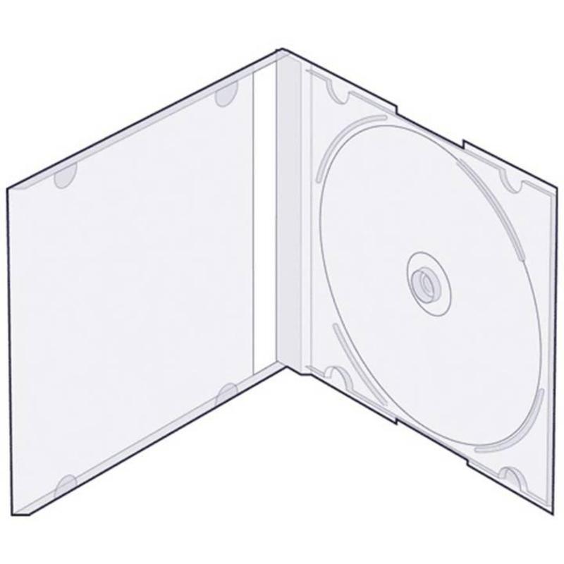 Коробочка для дисков Светлая с паспарту