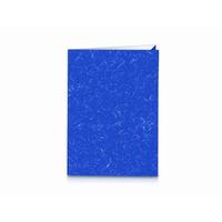 Папка с клапаном Attache A4/A3 картонная 240 г/кв.м  синяя