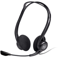 Уценка. Гарнитура проводная Logitech 960 (981-000100). уц_тех
