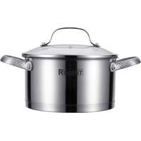 Кастрюля Regent inox Linea Sirena 2.4 л нержавеющая сталь с крышкой