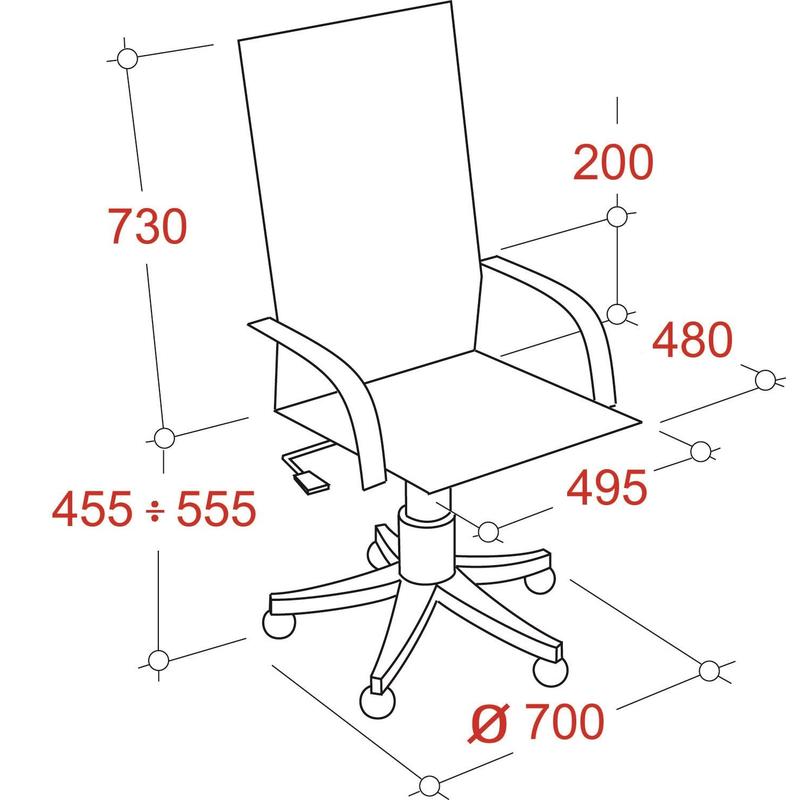 Кресло для руководителя easy chair 430 tpu