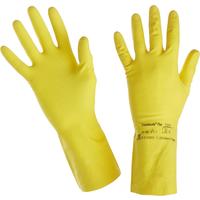 Перчатки КЩС Ansell AlphaTec Эконохэндс 87-190 латекс желтые (размер 7, S)