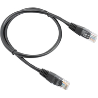 Патч-корд витая пара A1 cat 5e A1-LCU5E-0.5M-BK 0.5 м