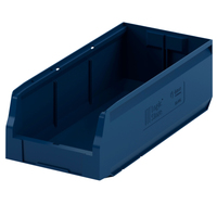 Ящик (лоток) универсальный полипропиленовый I Plast Logic Store  500x225x150 мм синий ударопрочный морозостойкий