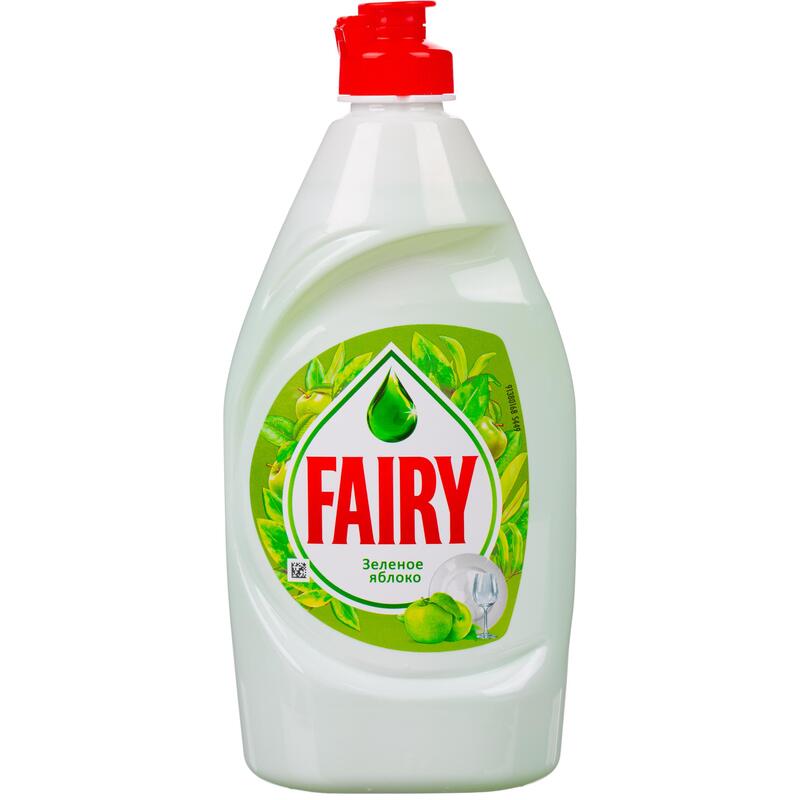 Средство для мытья посуды Fairy Зеленое яблоко 450 мл – выгодная цена – купить товар Средство для мытья посуды Fairy Зеленое яблоко 450 мл в интернет-магазине Комус