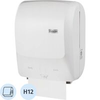 Уценка. Диспенсер для рулонных полотенец Luscan Professional Etalon  сенсорный  пластиковый белый