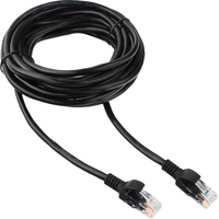 Патч-корд витая пара Cablexpert PP12-5M/BK 5e 5 м