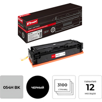 Картридж лазерный Комус 054 H 3028C002 для Canon черный совместимый  повышенной емкости