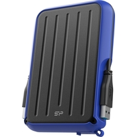 Внешний жесткий диск HDD (накопитель) Silicon Power Armor A66 5 ТБ USB  3.0 (SP050TBPHD66LS3B)
