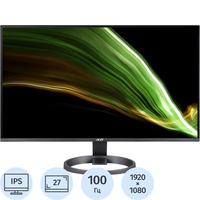 Монитор 27 Acer R272EYMIX (UM.HR2EE.E09)