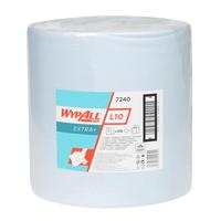 Бумага протирочная в рулоне Kimberly-Clark WypAll L10 Extra+ 7240 1000  листов 32.5x38 см голубая 1-слойная