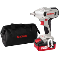 Гайковерт аккумуляторный Crown CT22015HX-4 TB