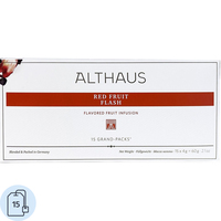Чай фруктовый Althaus Red Fruit Flash Grand Pack 15 пакетиков