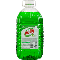 Средство для мытья посуды Grass Velly Зеленое яблоко гель 5 л