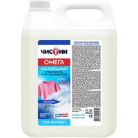 Отбеливатель Чистин Омега для белого и цветного белья гель 5 л