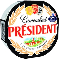 Сыр President Camembert мягкий с белой плесенью 45% 125 г