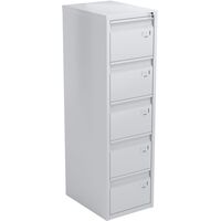 Шкаф картотечный ЗМИ для формата А4 и Foolscap (5 отделений,  470х630х1640 мм)
