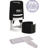 Печать самонаборная круглая Colop R40 (1 круг)
