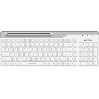 Клавиатура беспроводная A4Tech Fstyler FBK25 белый