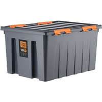 Контейнер для хранения с крышкой Rox Box Pro 120 литров 740х565х415 мм с  колёсиками