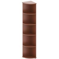 Шкаф-колонка для документов Монолит угловая (орех гварнери, 390х390х2050  мм)