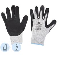 Перчатки для защиты от порезов Jeta Safety JCN051 с нитриловым покрытием  класс защиты 5 (13 класс вязки, размер 9 (L))