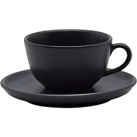 Чайная пара Oxford FLAT Shape ONIX керамическая 200 мл