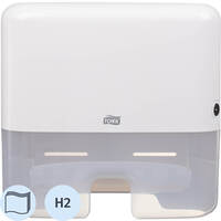 Диспенсер для листовых полотенец Торк (Tork) 552100 Xpress Mini H2  пластиковый  белый