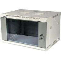 Шкаф телекоммуникационный настенный TWT Pro 2U TWT-CBWPG-4U-6x4-GY  (600x279x450 мм)