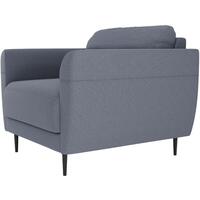 Кресло Finsoffa Релакс Монако Lounge серое ткань
