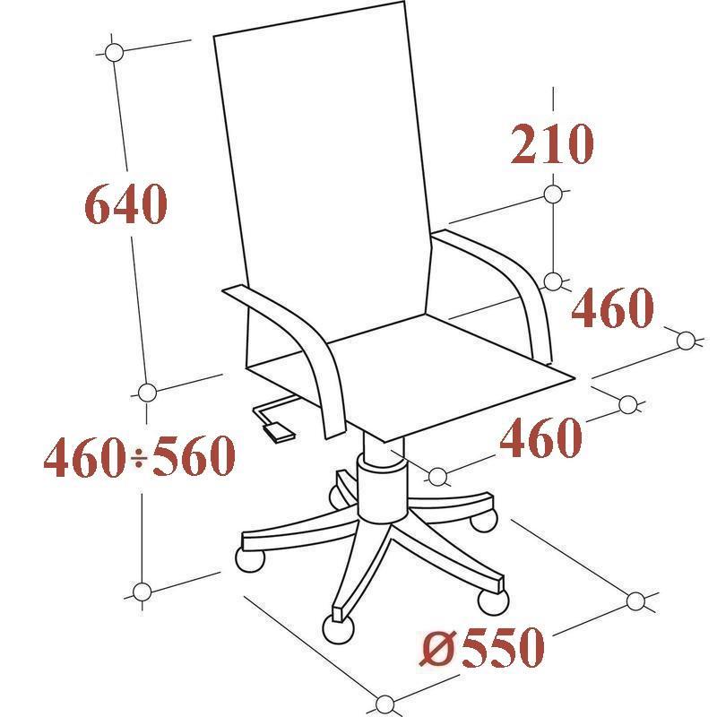 Кресло vt echair 639 tpu