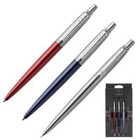 Набор пишущих принадлежностей Parker Jotter London Trio (шариковая ручка, гелевая ручка, механический карандаш, артикул производителя 2032740)