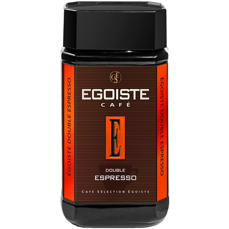 Кофе растворимый Egoiste Double Espresso 100 г (стеклянная банка) – выгодная цена – купить товар Кофе растворимый Egoiste Double Espresso 100 г (стеклянная банка) в интернет-магазине Комус