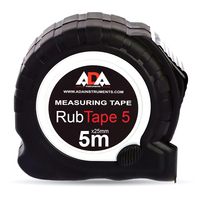 Рулетка ADA RubTape 5 5м x 25мм с фиксатором (А00156)