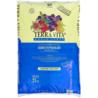Грунт цветочный универсальный Terra Vita Живая Земля 25 л