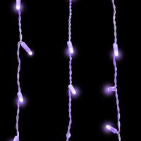 Гирлянда светодиодная уличная Neon-Night Айсикл бахрома синий свет 88 светодиодов (2.4х0.6 м)