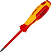 Отвёртка Knipex PH1 крестовая 80 мм диэлектрическая (KN-982401)