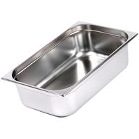 Гастроемкость Luxstahl GN 1/1 53x32.5x15 см 21 л нержавеющая сталь