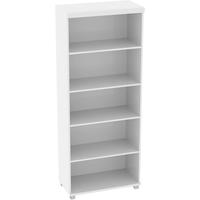 Стеллаж для документов Комус Мебель Easy Director (белый жемчуг,  854х445х2105 мм)