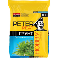 Грунт пальмы и фикусы Питэр Пит Хобби 10 л