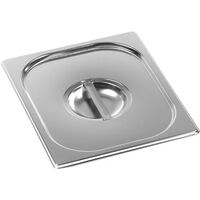 Крышка для гастроёмкости GN 1/2 32.5х26.5 см нержавеющая сталь